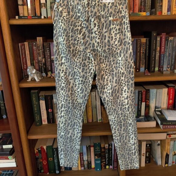 JOE'S jeans the Charlie high rise skinny jeans  size 26 nwt leopard print - Picture 2 of 5